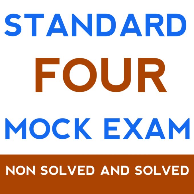 Standard Four Second Mock Exam 2026 By Pesno