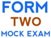 Form Two Region Mock Exam Kilimanjaro 2026 – All Subjects