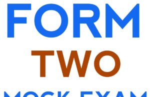 Form Two Region Mock Exam Kilimanjaro 2026 – All Subjects