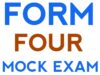 Form Four Mock Exam For Diocesan Schools 2026 – Sumbawanga