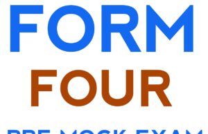 Form Two Pre-Kipssa Mock Examinations 2026