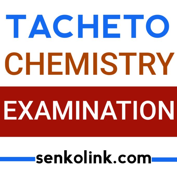 Chemistry Form Four Joint Pre Necta 01 Solved Exam July 2026 Tacheto