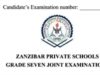 Standard Seven (GRADE SEVEN) Joint Examination 2026 ZAPNEC