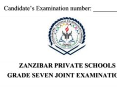 Standard Seven (GRADE SEVEN) Joint Examination 2026 ZAPNEC